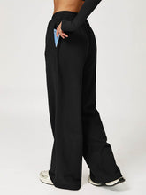 Wide Leg Sweatpant Baggy Straight Leg Sweat Pant with Pocket