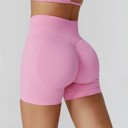 High Waist Workout Short Tummy Biker Shorts