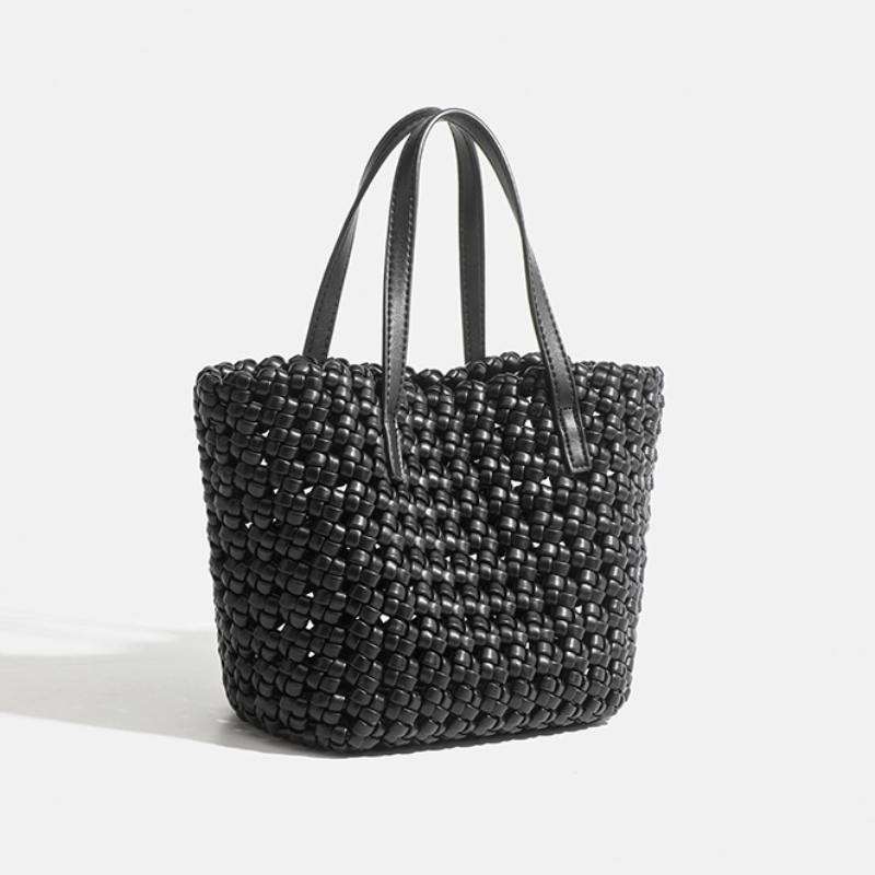 PU Woven Simple Handbag | Elegant &amp; Versatile Daily Accessory