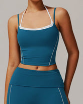 Double Crossed Yoga Tank Tops