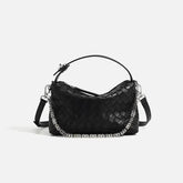 Woven Leather Tote Bag