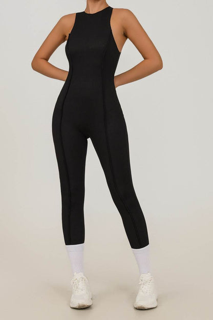 Sleeveless One Piece Yoga Bodysuit | Sleek Design for Optimal Movement