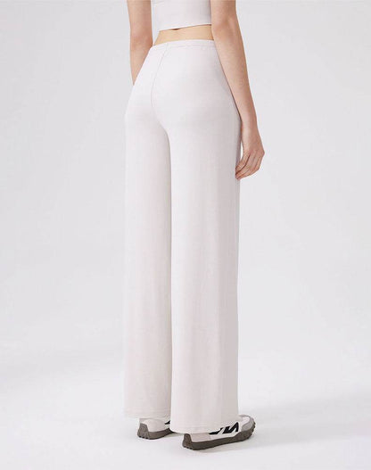 Wide Leg Sweatpants Casual Trousers Pants With Drawstring