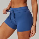 High Waisted Tight Sports Shorts