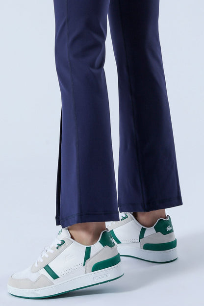 Split-Hem Flared Pants