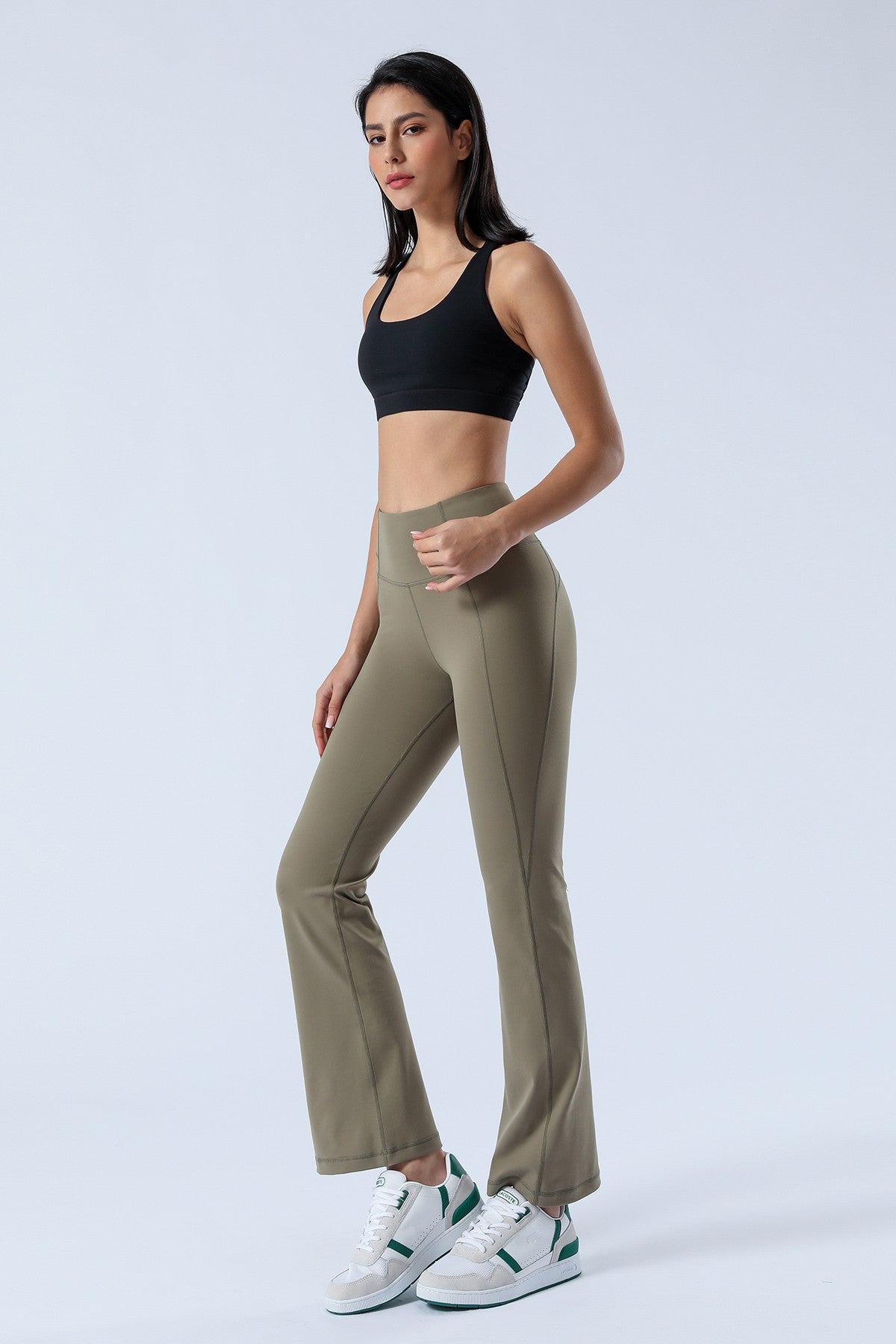 High-Rise Flare Pants