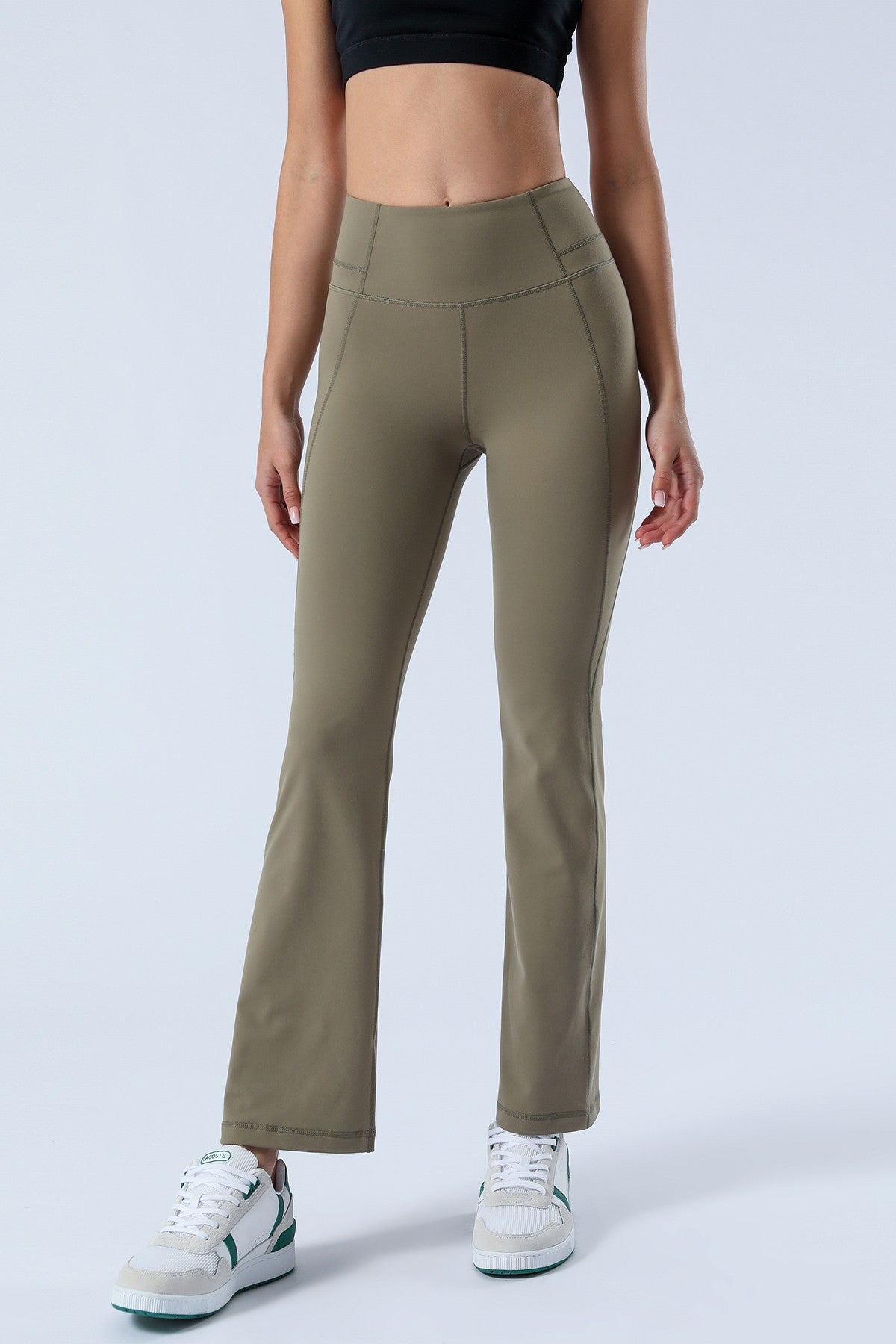 High-Rise Flare Pants