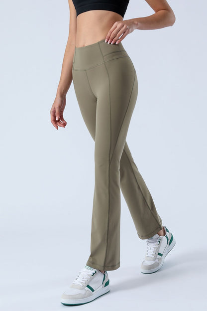 High-Rise Flare Pants