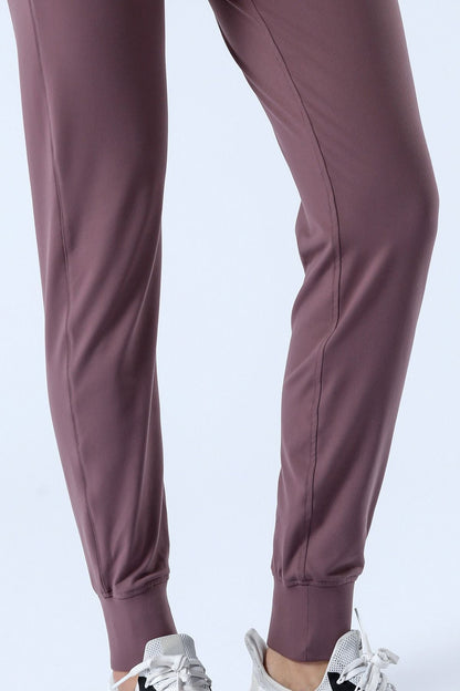 Tapered Joggers with Drawstring - Comfortable Athletic Style