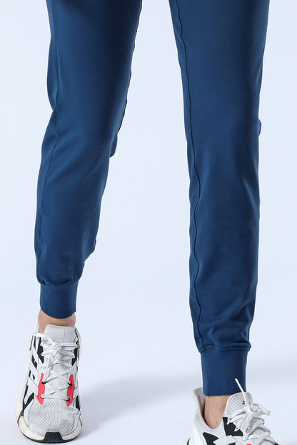 Tapered Joggers with Drawstring - Comfortable Athletic Style