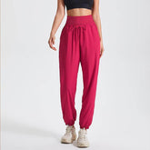 Casual High Waist Sweatpants with Drawstring