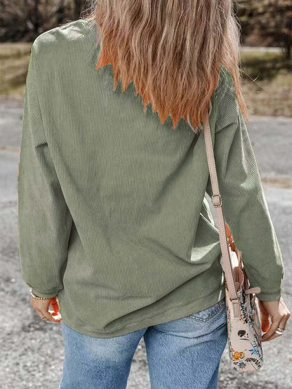 Long Sleeve Casual Round Neck Sweatshirts | Perfect for Chilly Days