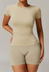 Short Sleeve Slim Fit Sports T-Shirts