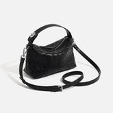 Woven Leather Tote Bag