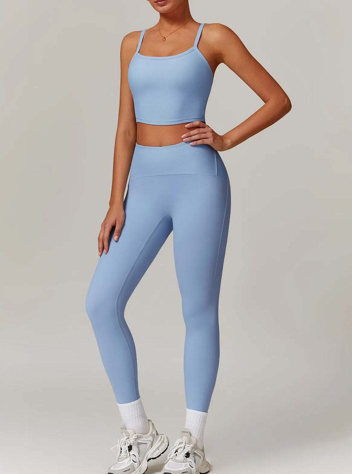 2 Piece Yoga Set with Bra and Leggings | Perfect for Every Pose