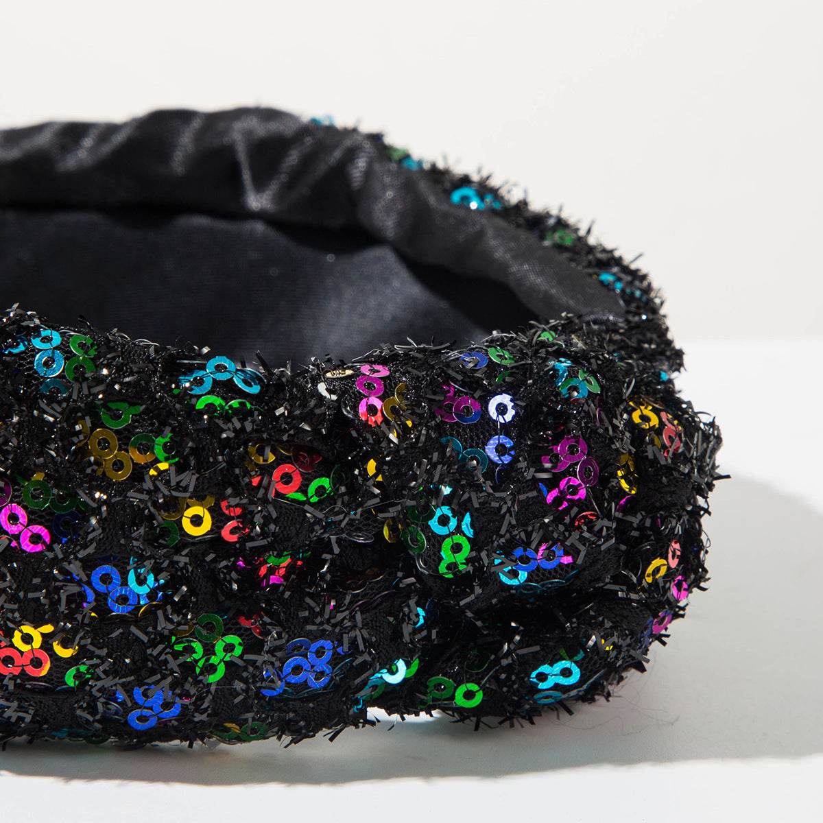 Sequin Headbands Sparkly Top Knot Hairbands Hair Accessories