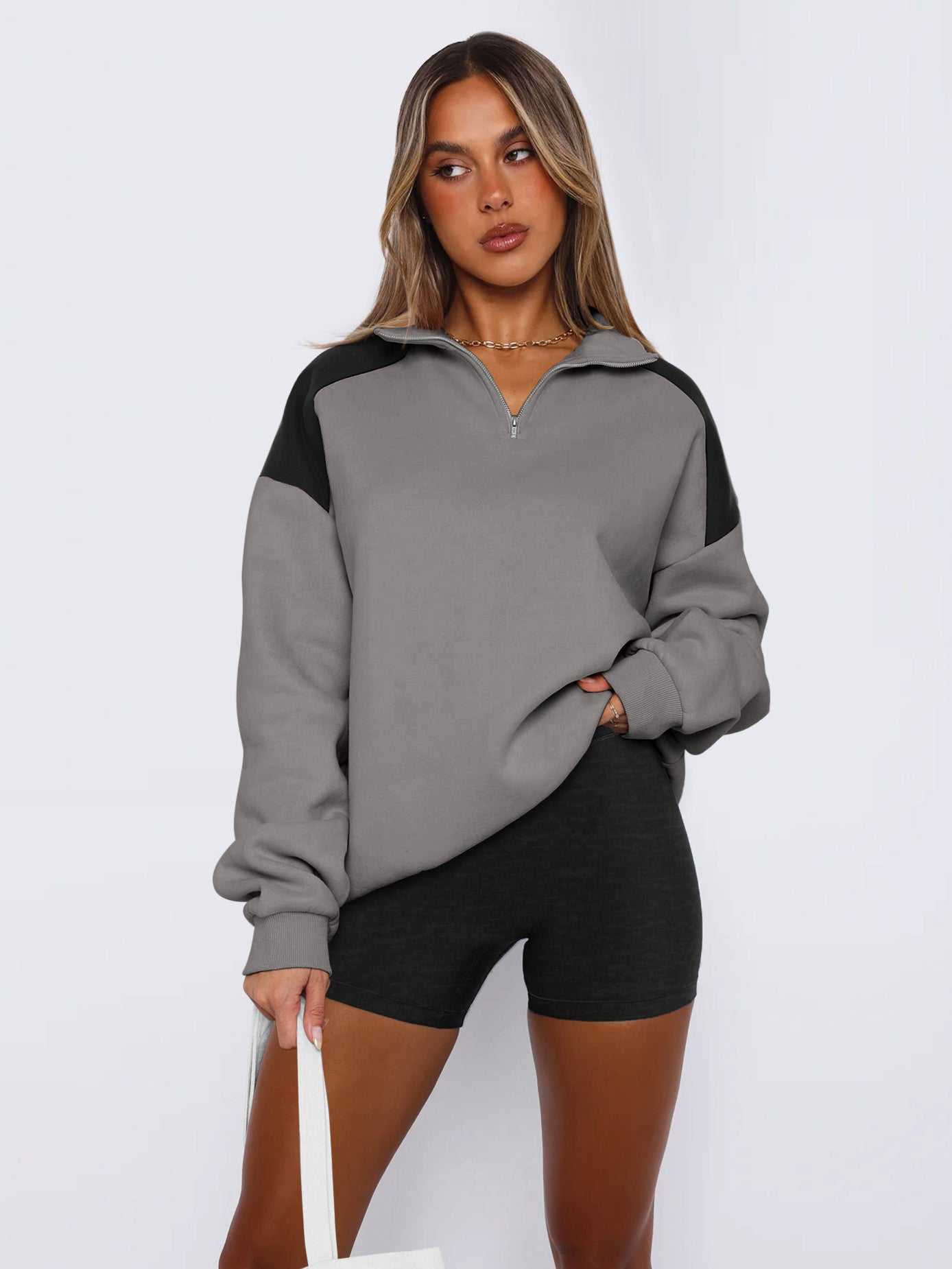 Color Block Pullover Sweatshirt | Stylish &amp; Cozy for Everyday Wear