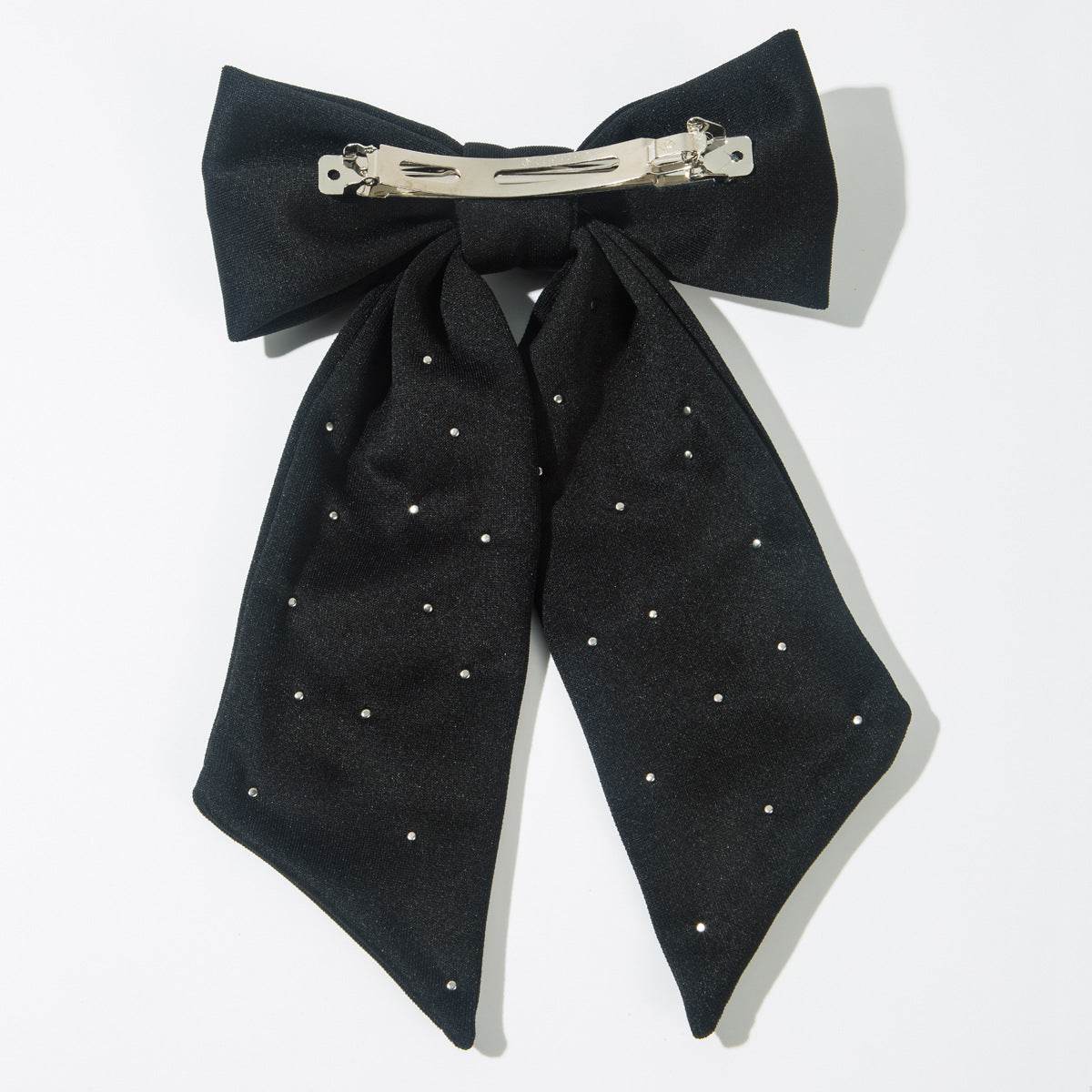 Game Day Hair Bow Clips Rhinestone Baseball Hair Accessories