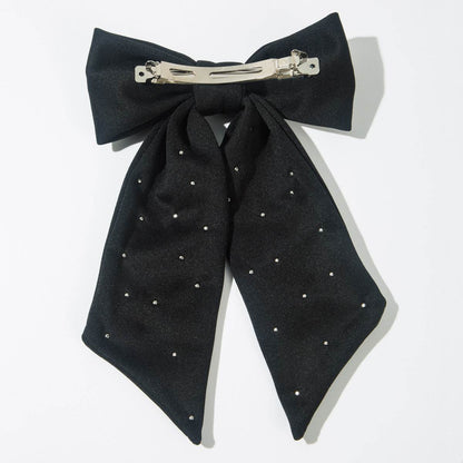 Game Day Hair Bow Clips Rhinestone Baseball Hair Accessories