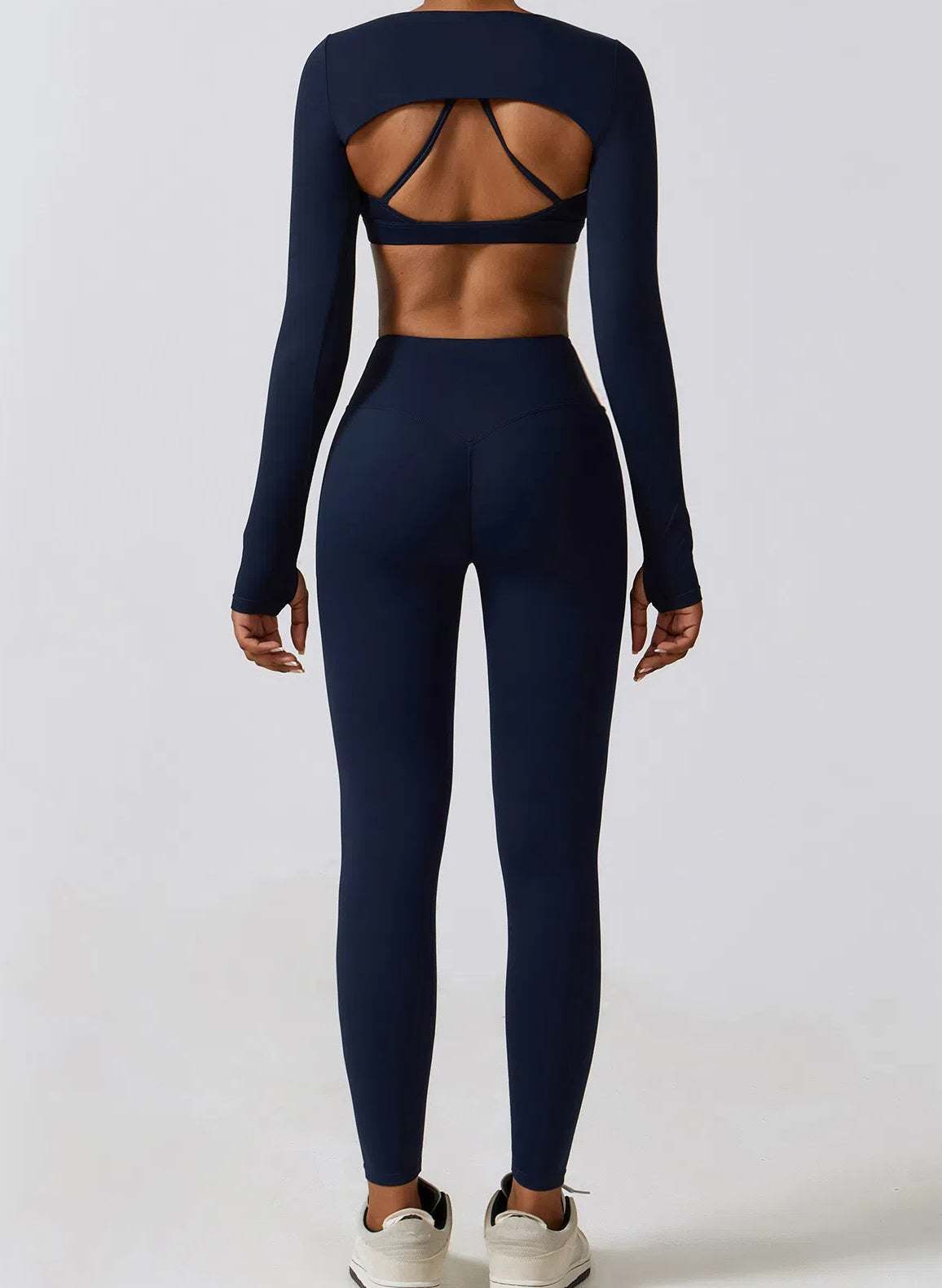 Gym Wear Set with Crop Top and Leggings | Trendy &amp; Functional Outfit