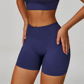 V Back High waist Biker Short