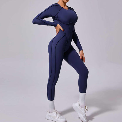 Long Sleeve Backless Yoga Jumpsuits | Embrace Your Workout in Style