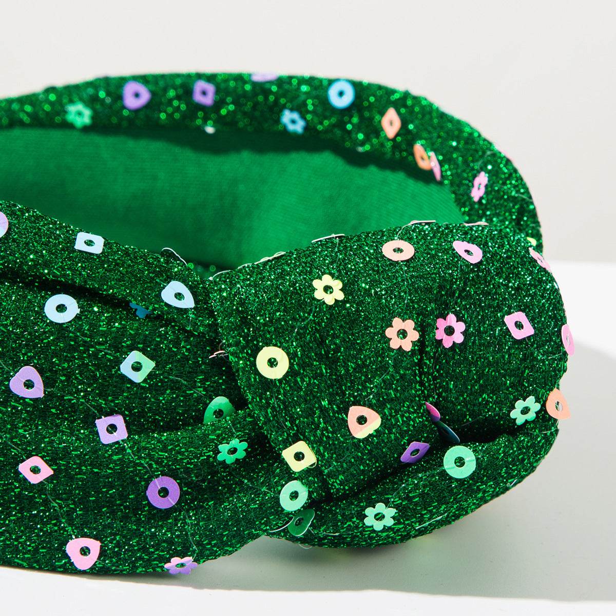 Christmas Wide Headband Snowflake Knotted Hair Accessories