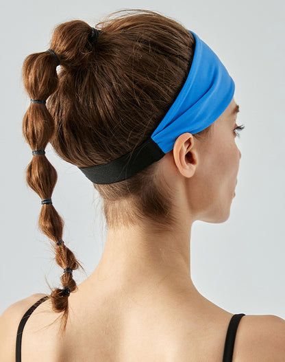 Wide Elastic Soft Sports Headband