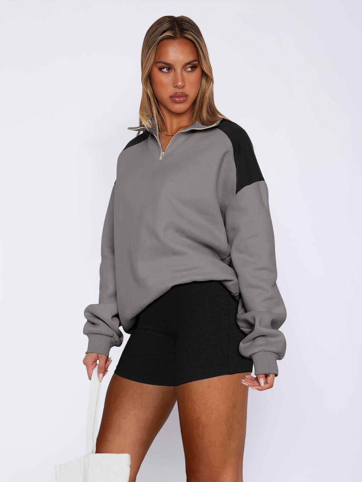 Color Block Pullover Sweatshirt | Stylish &amp; Cozy for Everyday Wear