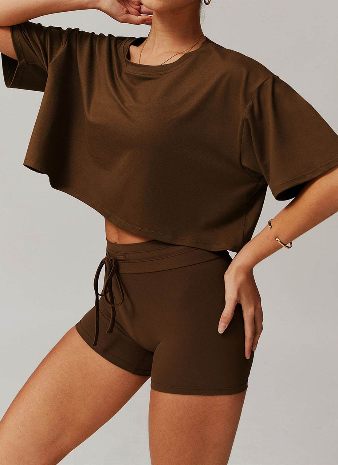 Short Sleeve Crop Top T-Shirts