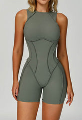 Sleeveless Backless Yoga One Piece Jumpsuits