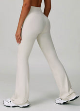 High Waist Tummy Control Running Flared Pant