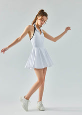 Polo Tennis Dresses with Built-in Shorts
