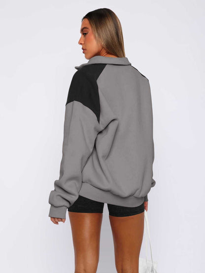 Color Block Pullover Sweatshirt | Stylish &amp; Cozy for Everyday Wear