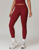 No Front Seam High Waist Sports Leggings