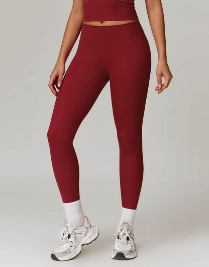 No Front Seam High Waist Sports Leggings