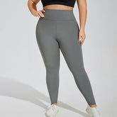 Plus Size High Waist Seamless Yoga Leggings