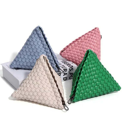 Small Triangle Handmade Woven Bag | Unique and Stylish Accessory