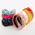 Jeweled Knotted Headband -
