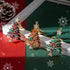 Christmas Tree Keychain Rhinestone Purse Charms -