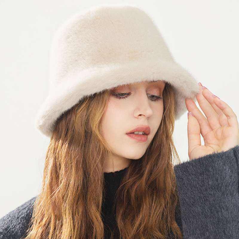 Fluffy Faux Fur Bucket Hats | Cozy &amp; Stylish Winter Accessory