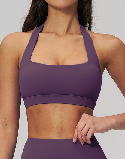 Halter Square Neck Sports Bra