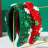 Christmas Jeweled Crystal Embellished Knotted Headband -