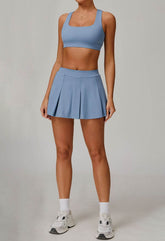 Sport Wear Set with Bra and Skirt