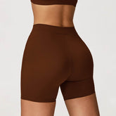 No Front Seam High Waist Yoga Shorts
