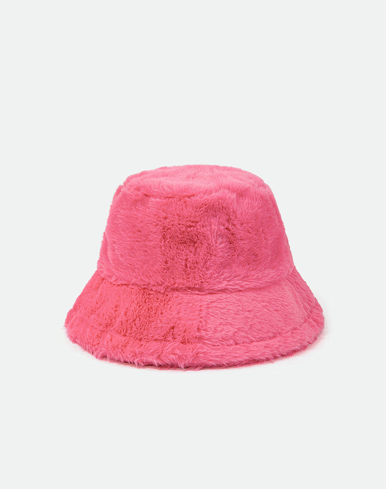 Winter Faux Fur Bucket Hat