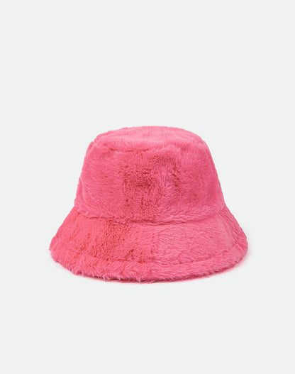 Winter Faux Fur Bucket Hat