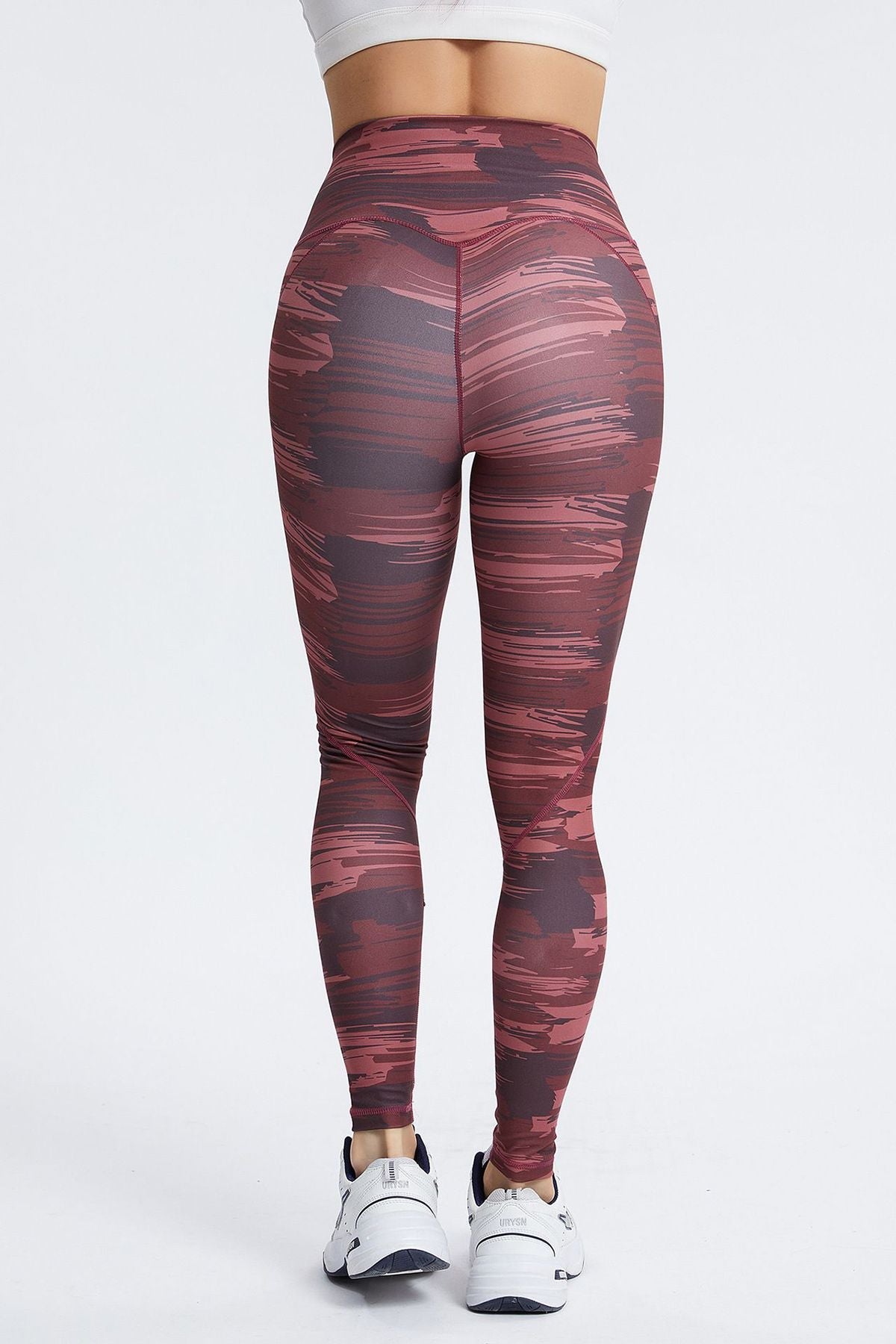 Camo High-Rise Crossover Leggings