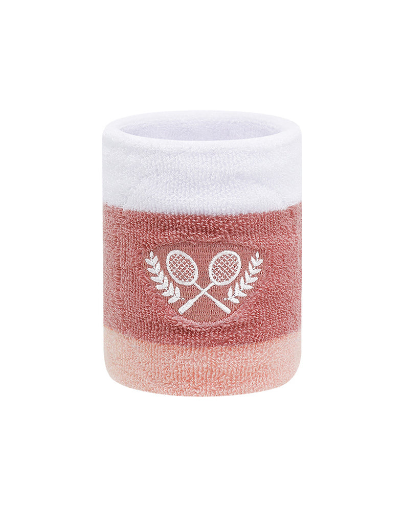 Badminton Embroidery Tennis Wristband Set
