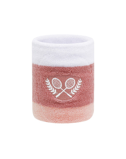 Badminton Embroidery Tennis Wristband Set